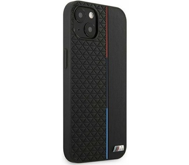 BMW M-Line Tricolor Hard Case Apple iPhone 13 Mini (5.4") - Zwart Zwart