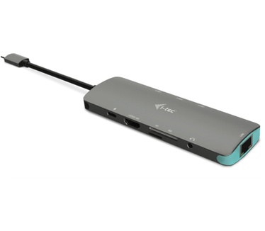 iTEC USB-C Metal Nano Docking Station 4K HDMI LAN + Power Delivery 100 W
