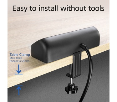 ACT Stekkerdoos met 3 type-F stopconten, 30W Power Delivery, USB Type-C/A poorten, kabellengte 1, Zwart