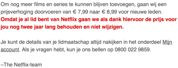netflix duurder