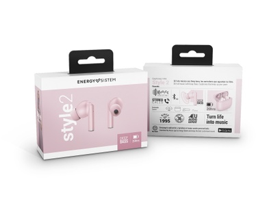 Energy Sistem Earphones True Wireless Style 2 (Roze)