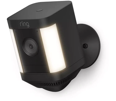 Ring Spotlight Cam Plus Battery Zwart