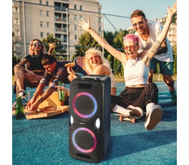Medion Medion P61468 - Bluetooth Speaker - LED licht - 2 x 22 W RMS - Zwart