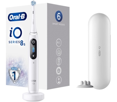 Oral-B iO - 8s - Elektrische Tandenborstel Wit Powered By Braun