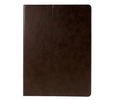 Kees Lederlook Portemonnee Hoes Apple iPad Pro - Bruin