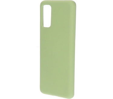 Mobiparts Silicone Cover Samsung Galaxy S20 Pistache Green