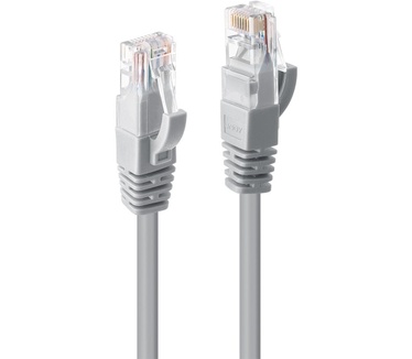 Lindy RJ-45 Cat6 U/UTP 3 m Grijs