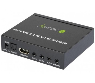 Techly Audio Extractor 7.1 LPCM HDMI 4K UHD 3D IDATA HDMI-EA74K