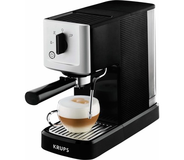 Krups Espressomachine Calvi zwart RVS XP3440