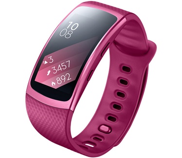 Samsung Galaxy Gear Fit 2 Large Roze (Roze)