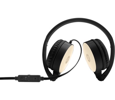 HP stereo headset H2800 (Goud, Zwart)