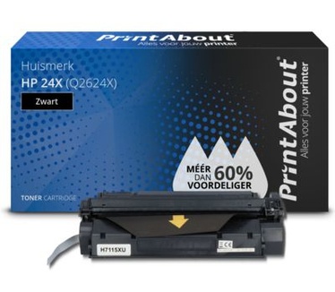 PrintAbout Huismerk HP 24X (Q2624X) Toner Zwart