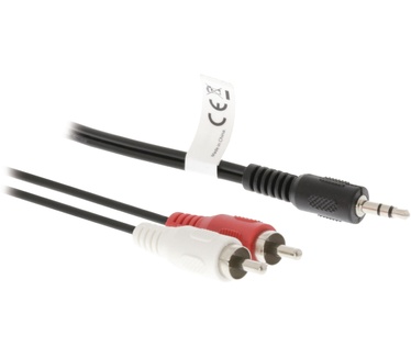 ValueLine 1.5m, 3.5mm / 2 x RCA