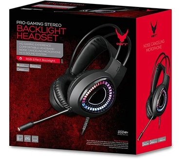 VARR VARR HiFi Stereo VH8010 Gaming Headset met microfoon USB 7.1 zwart