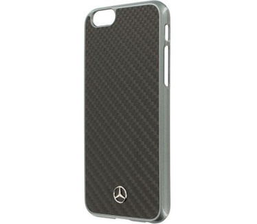 Mercedes-Benz Carbon Back Case - iPhone 6/6S Plus (5.5") - Zwart Zwart