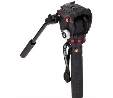 Manfrotto XPRO Monopod (4 secties) + videokop XPRO2W