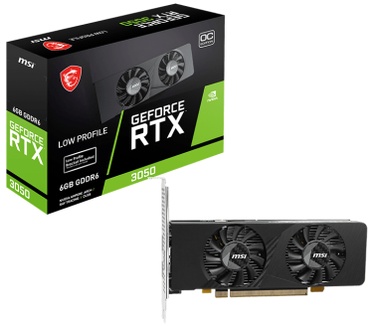 MSI GEFORCE RTX 3050 LP E 6G OC