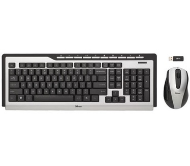 Trust Wireless Slimline Media Deskset