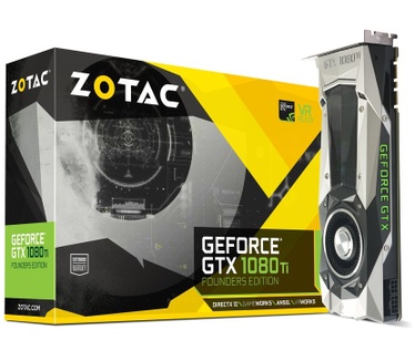 Zotac GeForce GTX 1080 Ti 11GB Founders Edition
