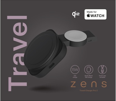 Otterbox Zens Travel Wireless Charger Pro 2, Zwart