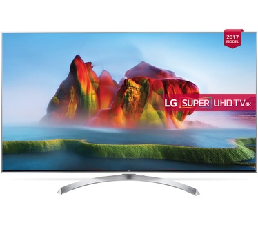 LG 65SJ810V Wit, Zilver