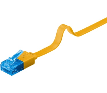 Wentronic CAT6a U/UTP 1m Geel