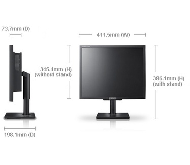 Samsung Syncmaster NC190 Zwart
