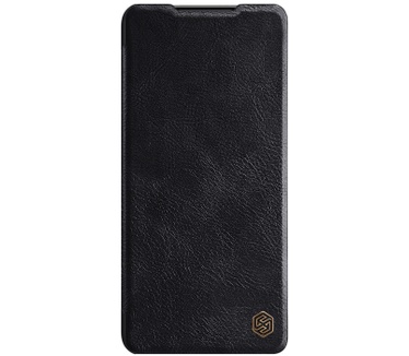Nillkin Qin PU Leather Book Case Samsung Galaxy S21 Plus - Zwart Zwart