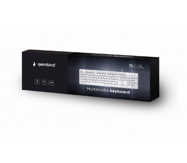 Gembird KB-MCH-03-W-RU