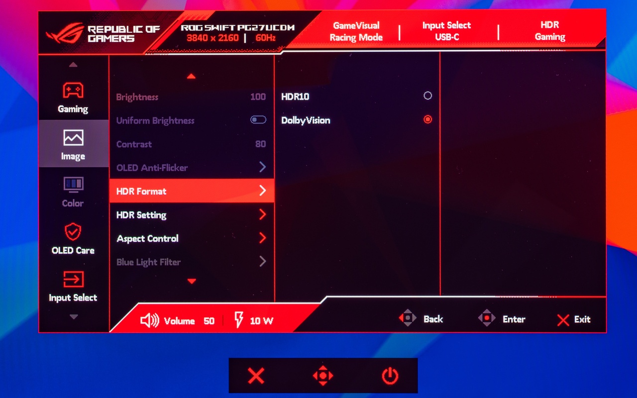 ASUS ROG Swift PG27UCDM en ROG Strix XG27UCDMG Review - Tweakers