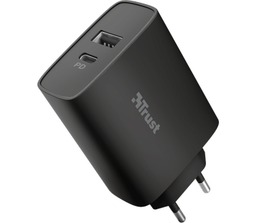 Trust Qmax 30W Ultra-Fast USB-C & USB Wall Charger with PD