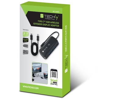 Techly IDATA USBC-HUB5WL
