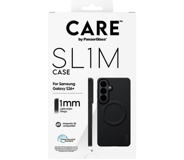 PanzerGlass CARE™ by PanzerGlass® SL1M Case Black w. Qi Samsung Galaxy S26+