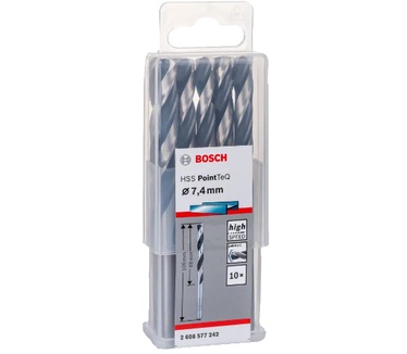 Bosch HSS Spiraalboor PointTeQ