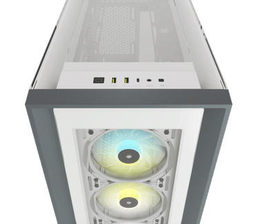 Corsair iCUE iCUE 5000X RGB Tempered Glass Mid-Tower Smart Case Wit