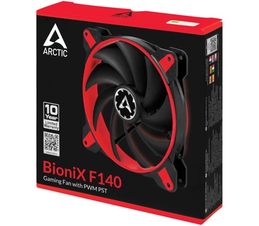 Arctic BioniX F140 Rood, 140mm