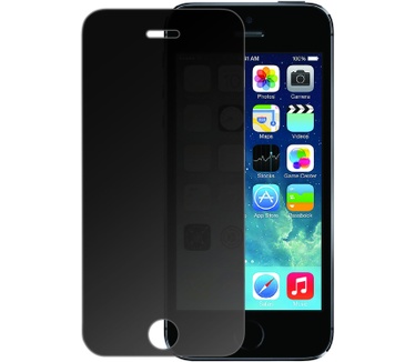 Azuri Screen protector Tempered Glass - Privacy - voor Apple iPhone 5/5S/SE