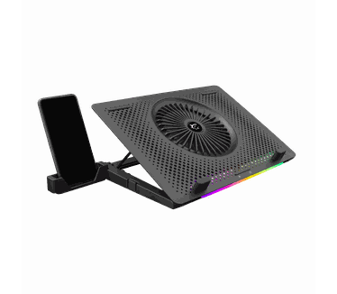 White Shark Ice Master Gaming Laptop Cooler - RGB - tot 15.6 inch