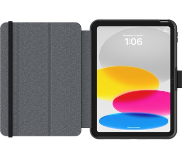 Otterbox OtterBox Symmetry Folio-hoes voor iPad 10th gen, schokbestendig, valbestendig, dunne beschermende folio-hoes, getest volgens militaire standaard, Rood, Geen retailverpakking