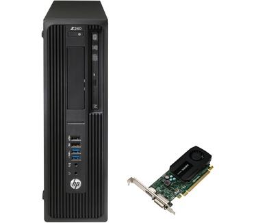 HP Z240 SFF Workstation J9C03EA + Quadro K420