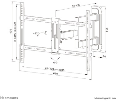 Neomounts WL40-550BL16