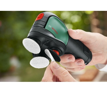 Bosch EasyCurvSander 12 Accuschijfschuur- & polijstmachine - Incl. schuurnetten set - Met 1x 12 V accu en lader