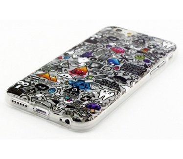 Kees Gel Hoesje Apple iPhone 6 - Jewel Thief
