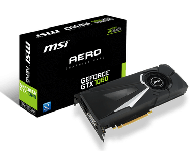 MSI GeForce GTX 1080 AERO 8G