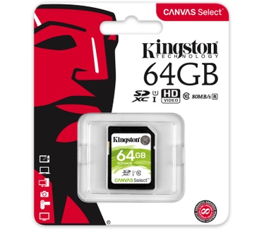 Kingston Canvas Select, 64GB