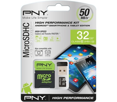 PNY MicroSD High Performance Kit 32GB