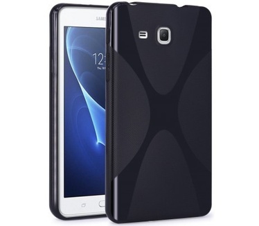 qMust Samsung Galaxy Tab A 7.0 (2016) X-Style TPU Case - Black