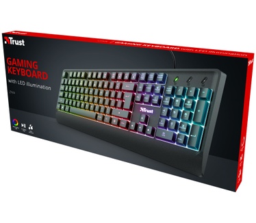 Trust ZIVA GAMING LED KEYBOARD BE