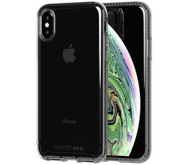 Tech21 Pure Tint Carbon Case Smokey Apple iPhone X/XS  Zwart