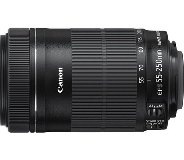 Canon EF-S 55-250mm f/4.0-5.6 IS STM + ET-63 + Lens Cloth